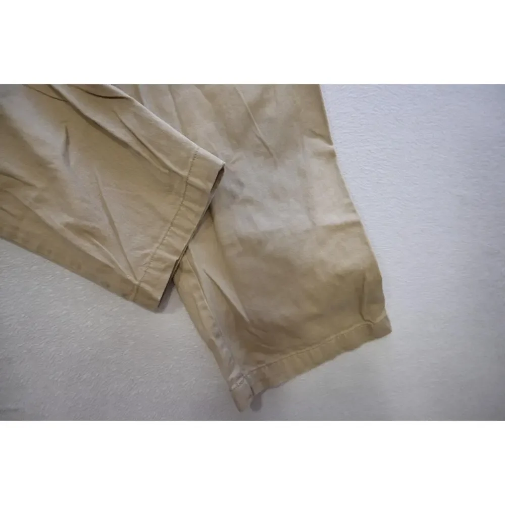 Merrell Carpenter Denim Work Pants Rugged Hiking‎ Camp Beige Mens Sz 40 x 32